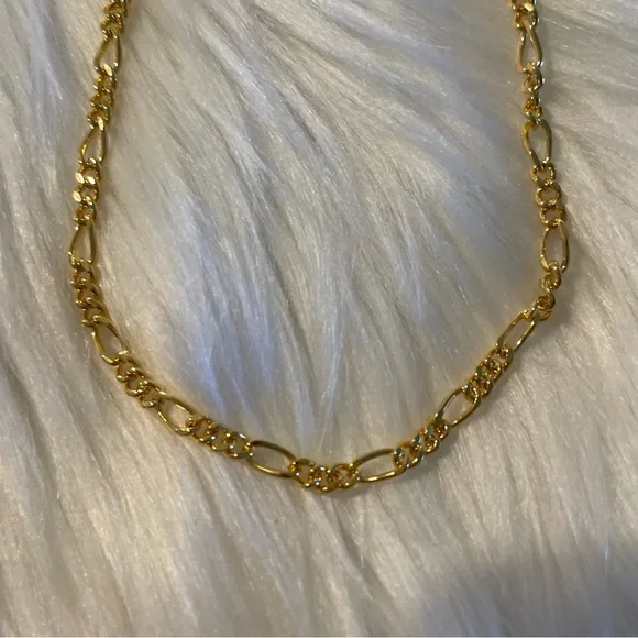 NEW MODU Atelier Elegant Gold Colour Chain Necklace - Picture 3 of 5